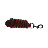 Hy Equestrian Duo Lead Rope Red/Black Lead Ropes