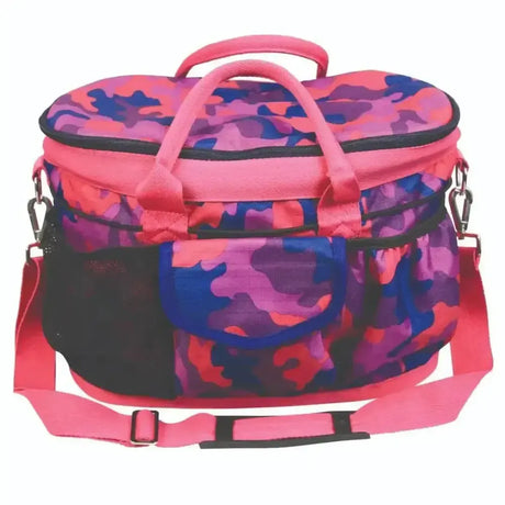 Hy Equestrian DynaForce Grooming Bag Raspberry / Navy Grooming Bags