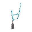 Hy Equestrian DynaForce Head Collar And Lead Rope Pacific / Grey Small Pony Headcollar Sets