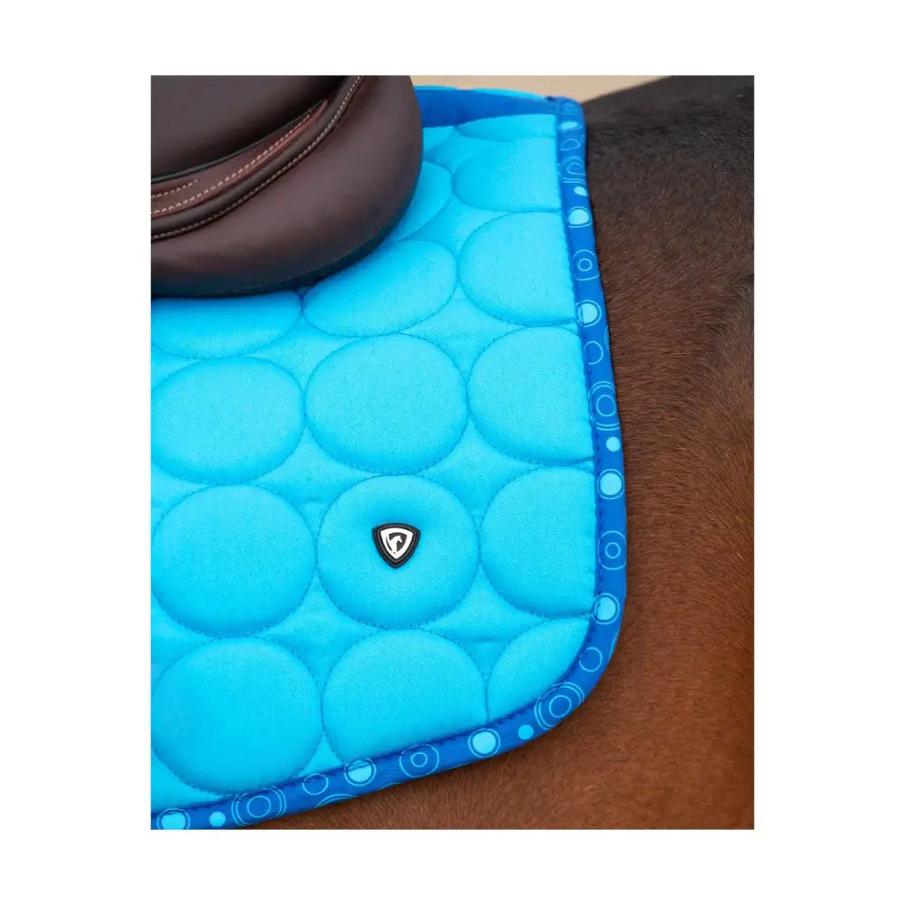 Hy Equestrian DynaMizs Ecliptic Close Contact Saddle Pad Cobalt/Ocean Pony/Cob Saddle Pads Barnstaple Equestrian Supplies