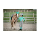 Hy Equestrian DynaMizs Ecliptic Fly Veil Cobalt/Ocean Pony/Cob Horse Ear Bonnets