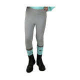 Hy Equestrian DynaMizs Ecliptic Riding Tights Mint / Grey MInt / Grey 11-12 Years Riding Tights