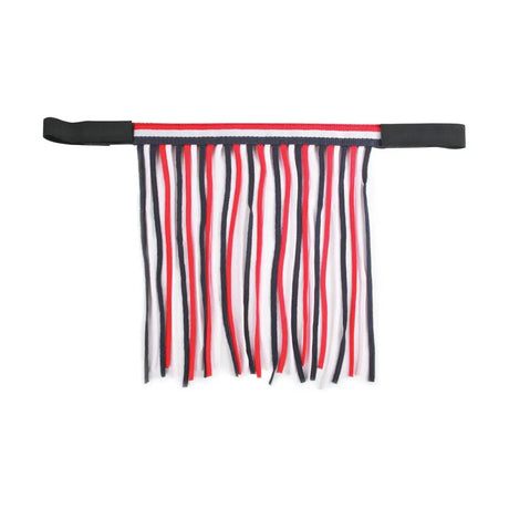 Hy Equestrian Economy Fly Fringe Red/White/Blue Fly Masks Barnstaple Equestrian Supplies