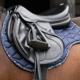 Hy Equestrian Elevate Allure Saddle Pad Navy/Gun Metal Grey Pony Saddle Pads