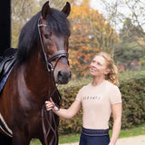 Hy Equestrian Elevate Allure T-Shirt Maple Sugar X Small T Shirts