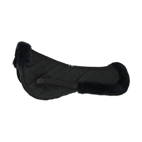Hy Equestrian Fab Fleece Half Pad Black Half Pads