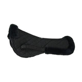 Hy Equestrian Fab Fleece Half Pad Black Half Pads Barnstaple Equestrian Supplies