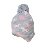 Hy Equestrian Flaine Children's Hat Grey/Pink Headwear
