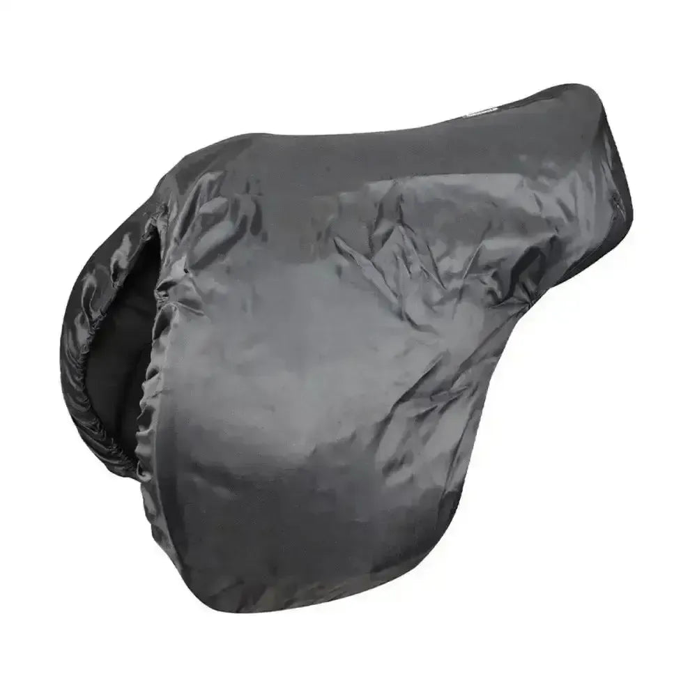 Hy Equestrian Fleece Lined Waterproof Saddle Cover Black Saddle Covers