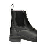 Hy Equestrian Fleece Lined Wax Leather Zip Jodhpur Boot Black 3 Short Riding Boots Barnstaple Equestrian Supplies