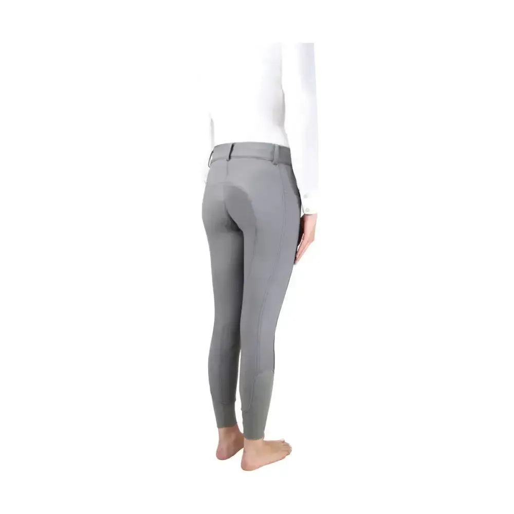 Hy Equestrian Glacial Softshell Riding Tights Beige Large Riding Tights