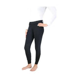 Hy Equestrian Glacial Softshell Riding Tights Black Large Riding Tights