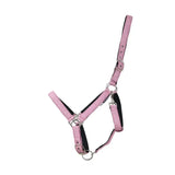 Hy Equestrian Glitzy Headcollar Pink Small Pony Headcollars