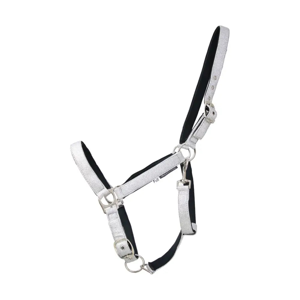 Hy Equestrian Glitzy Headcollar Silver Pony Headcollars Barnstaple Equestrian Supplies