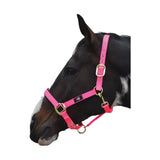 Hy Equestrian Grand Prix Head Collar Hot Pink Pony Headcollars