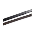Black leather and brown woven half rubber reins from hy equestrian high quality equestrian half rubber reins