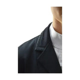 Black hy equestrian invictus pro competition jacket with mesh collar studded detailing in technical flex-tech material