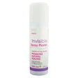 White cylindrical equestrian invisible spray plaster bottle with purple and pink label for quick cut and graze care