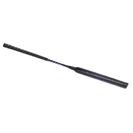 Hy Equestrian Jockey Whip Black/Blue Riding Crops & Whips Barnstaple Equestrian Supplies