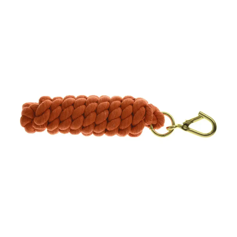 Hy Equestrian Lead Rope Extra Thick Orange 2 Metres Lead Ropes Barnstaple Equestrian Supplies