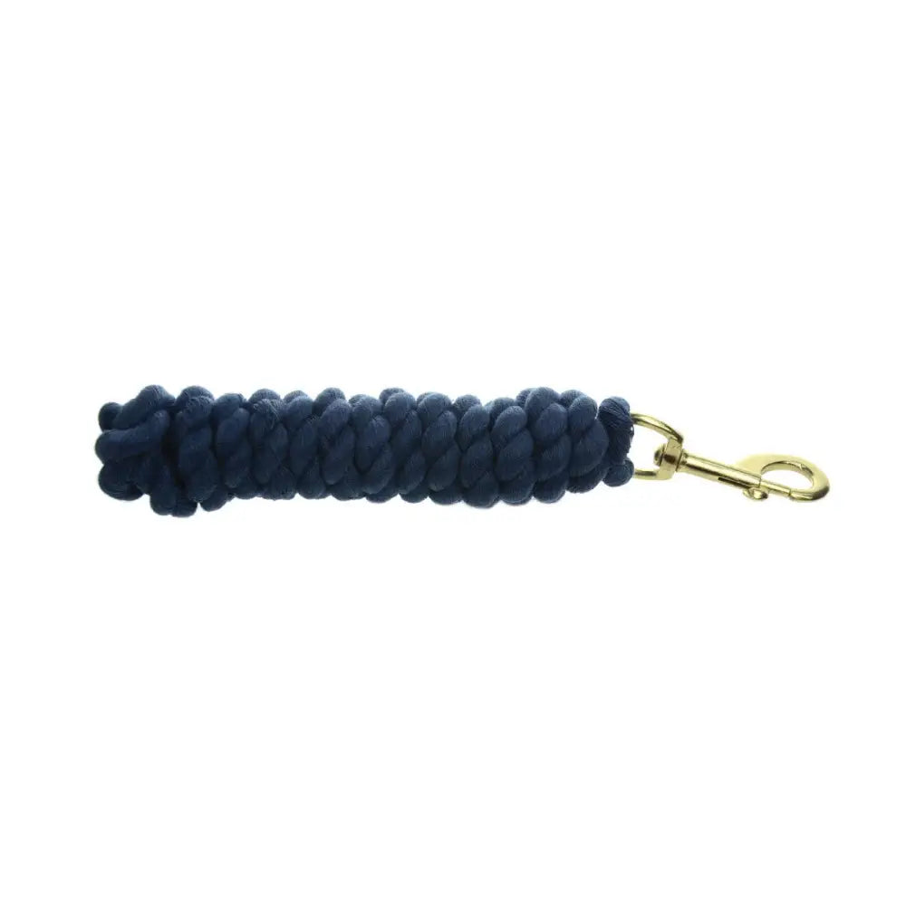 Hy Equestrian Lead Rope Trigger Hook Navy Lead Ropes Barnstaple Equestrian Supplies