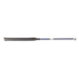 Hy Equestrian Legal Jump Bat with Braided Handle Navy/Grey 55cm BSJ Approved Whips