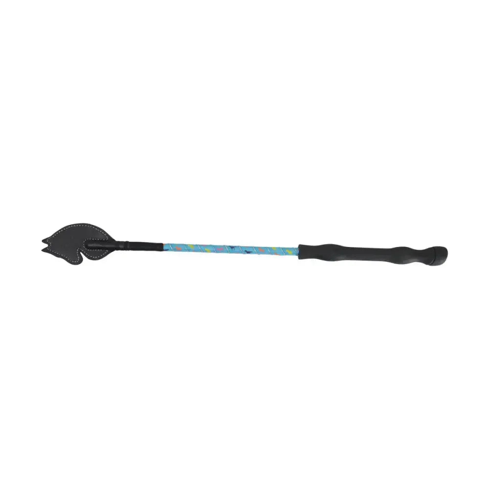 Hy Equestrian Little Rider's Whip Blue/Silver/Yellow, Pink & Orange Horses Riding Crops & Whips
