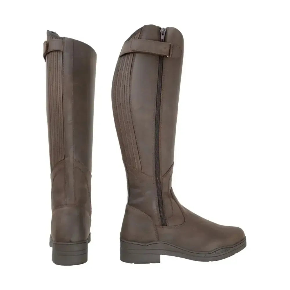 Hy Equestrian Londonderry Winter Country Riding Boots Dark Brown 36 Long Riding Boots