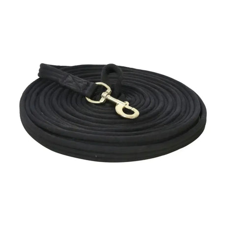 Hy Equestrian Lunge Line with Circle Size Markers Black One Size Lunge Lines