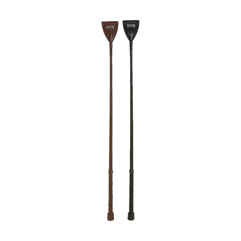 Hy Equestrian Luxury Leather Whip Black Whips & Canes