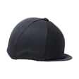 Hy Equestrian Lycra Hat Cover Black One Size Hat Silks Barnstaple Equestrian Supplies