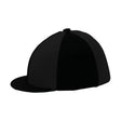 Black baseball cap with flat brim and structured crown perfect hat cover for equestrian lycra silks or competition jacket