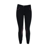 HY Equestrian Mizs Passion Breeches Denim 26" Breeches
