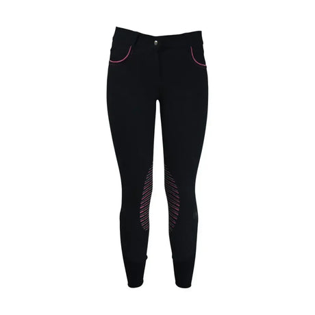 HY Equestrian Mizs Passion Breeches Denim 26" Breeches