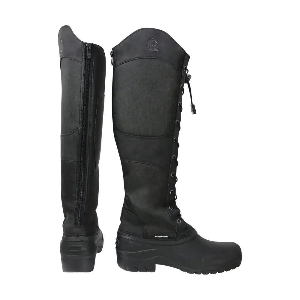 Hy Equestrian Mont Maudit Winter Boots Black/Grey 36 Yard Boots