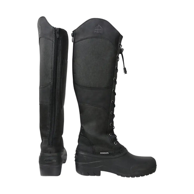 Hy Equestrian Mont Maudit Winter Boots Black/Grey 36 Yard Boots