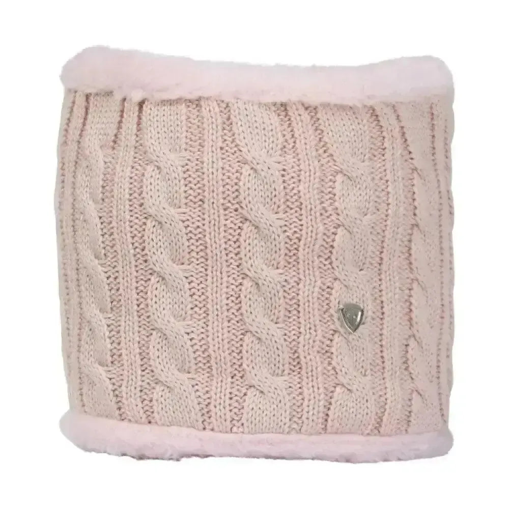 Hy Equestrian Morzine Children's Snood Blush Headwear & Neckwear