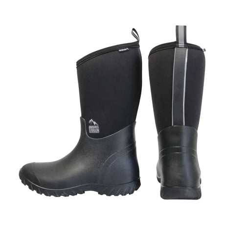 Hy Equestrian Mud Boots Black 36 Short Yard Boots Barnstaple Equestrian Supplies