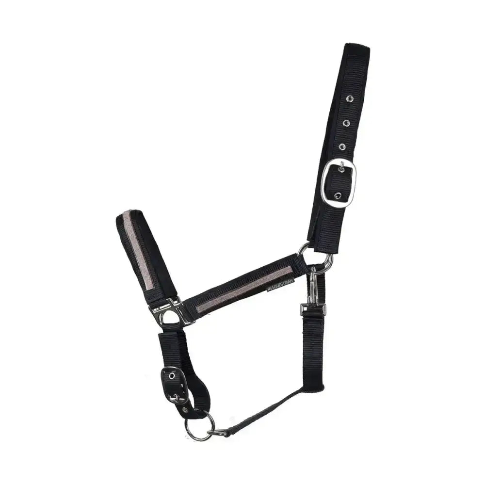 Hy Equestrian Mystic Head Collar Navy/Rose Dust Cob Headcollars
