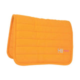 Hy Equestrian Neon Reversible Comfort Pad Bright Orange Saddle Pads