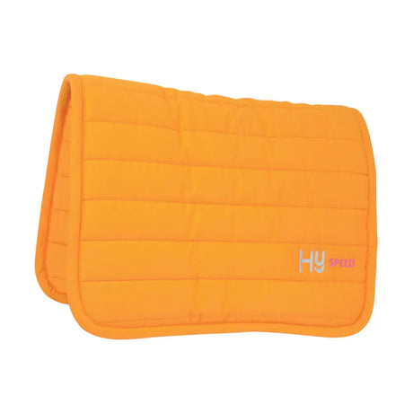 Hy Equestrian Neon Reversible Comfort Pad Bright Orange Saddle Pads Barnstaple Equestrian Supplies