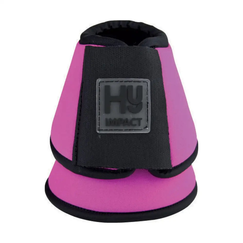 Hy Equestrian Neoprene Over Reach Boots Small Pink Over Reach Boots Barnstaple Equestrian Supplies