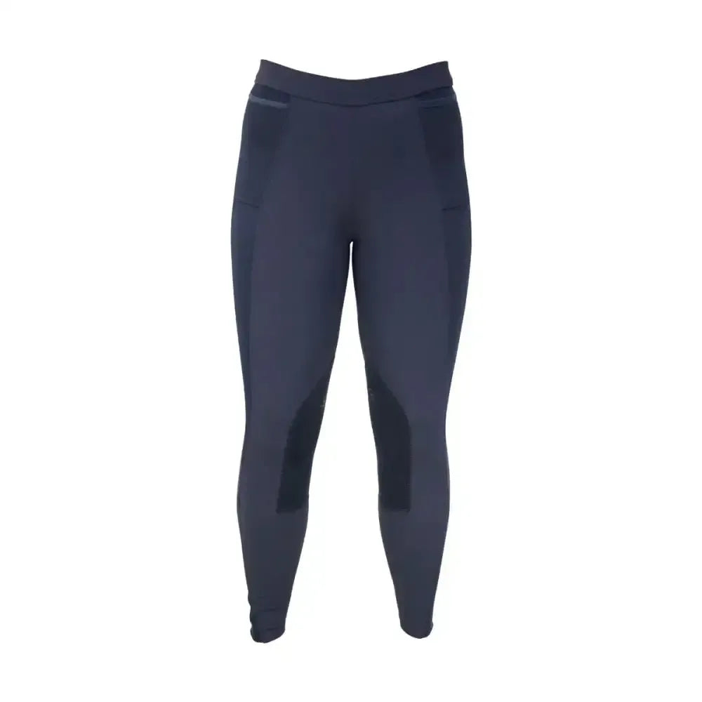 Hy Equestrian Oslo Softshell Riding Tights Navy X Small Riding Tights