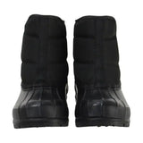 Black hy equestrian pacific short winter boots with padded fabric upper and textured soles great all-round yard boot