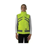 HY Equestrian Padded Gilet Yellow X Small Bodywarmers