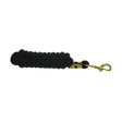 Hy Equestrian Plaited Lead Rope Black 3 Metres Lead Ropes Barnstaple Equestrian Supplies