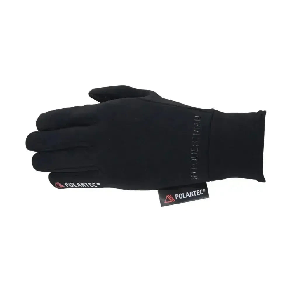 Hy Equestrian Polartec Glacial Riding and General Glove Black Child X Small Riding Gloves