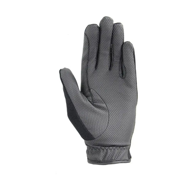 Hy Equestrian Pro Competition Grip Gloves Black X Small Riding Gloves Barnstaple Equestrian Supplies