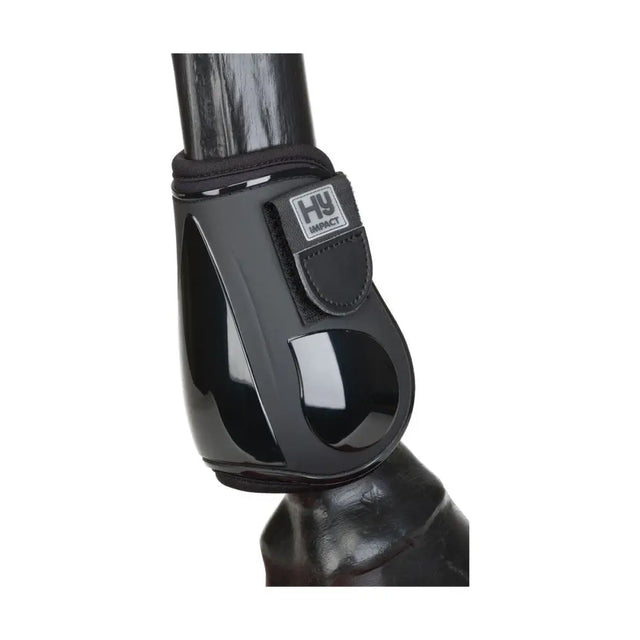 Hy Equestrian Pro Fetlock Boots Black Small Fetlock Boots Barnstaple Equestrian Supplies