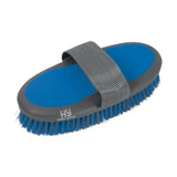 Hy Equestrian Pro Groom Body Brush Blue/Light Blue Body Brushes